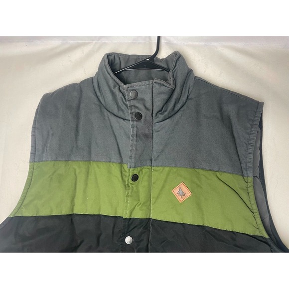 Hippytree Other - Hippytree Hunter Series Men's Full Zip Snap Button Vest Black Green Size XL
